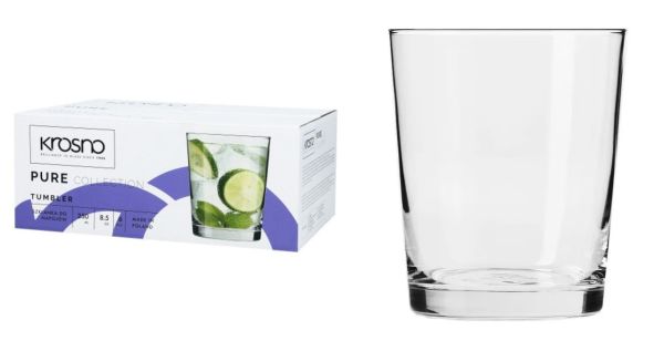 Набор стаканов низких PURE 250мл, 6 шт