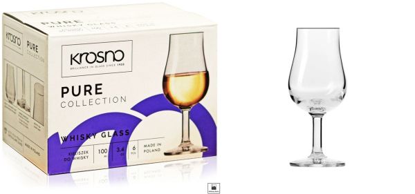 Набор стаканов для виски PURE 100мл, 6 шт