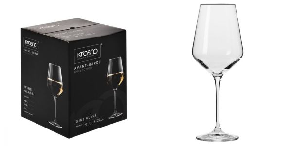 Набор бокалов для белого вина Krosno Avant-Garde, 390 мл, 4 шт