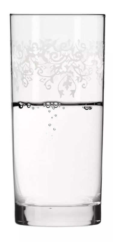 Набор высоких стаканов Krosno Krista Deco, стекло, 350 мл, 6 шт