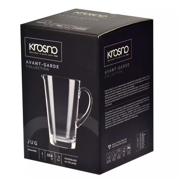 Кувшин Krosno Avant-garde 1л