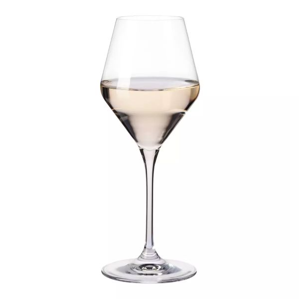 Набір келихів для вина Krosno Perla Ray, скло, 320 мл, 4 шт