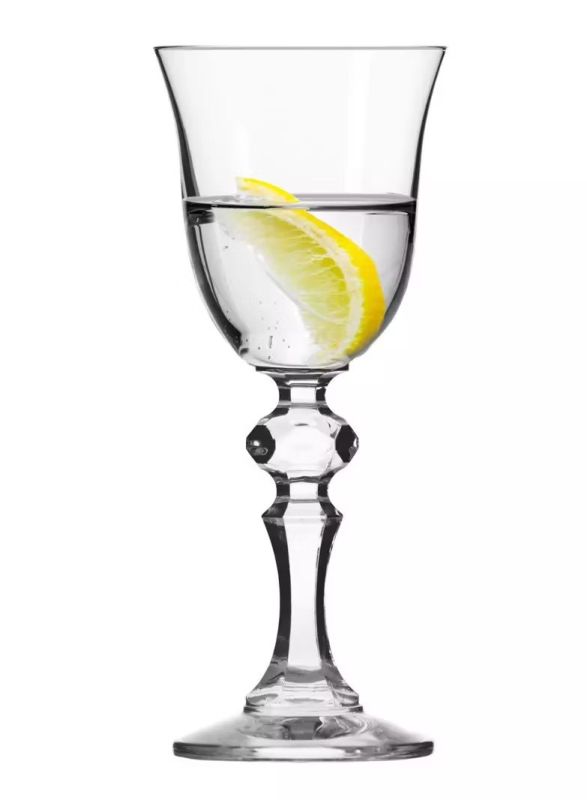 Набор рюмок для водки Krosno Krista, стекло, 50 мл, 6 шт