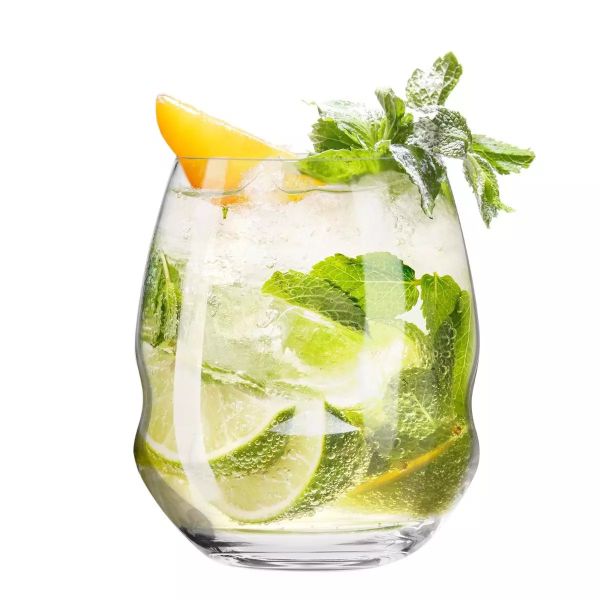 Набор низких стаканов Krosno Inel, стекло, 330 мл, 6 шт