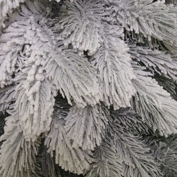 Сосна литая Люкс заснеженная 230 см