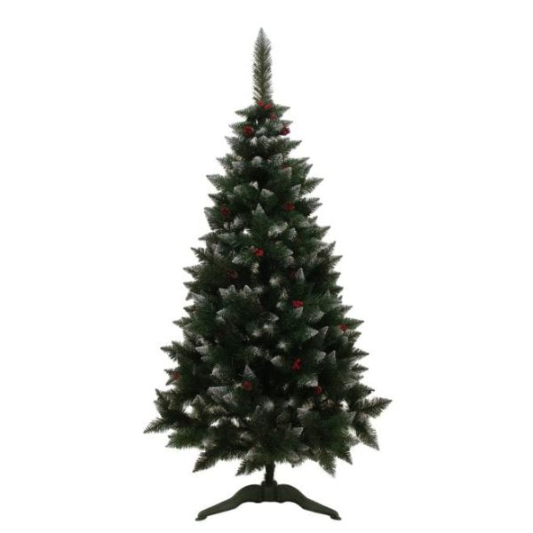  Елка Элитная с красными ягодками 130 см 