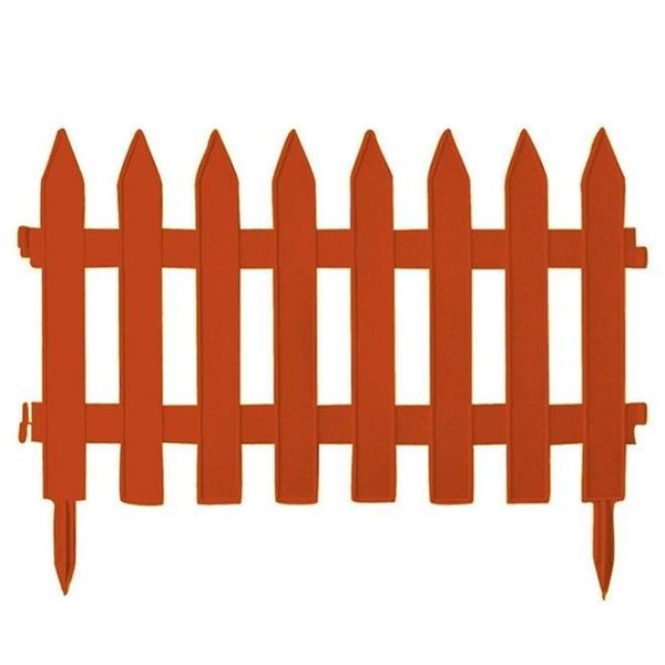 Забор для сада терракотовый IPLSU 3.2м