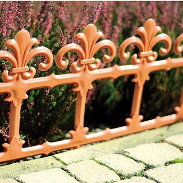 Забор для сада декоративный терракотовый IPLB 3.7м.