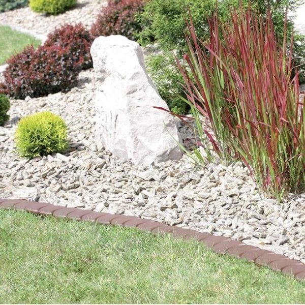 Бордюр садовый Palisada ogrodowa терракотовый 1.9м.