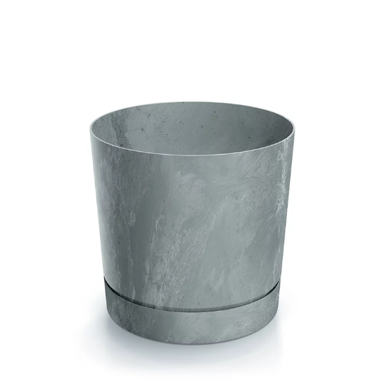 Горщик для квітів Prosperplast Tubo P Beton Effect 35 см. Бетон