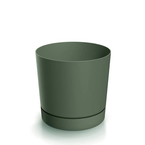 Горщик для квітів Prosperplast Tubo P 13 см. Зелений