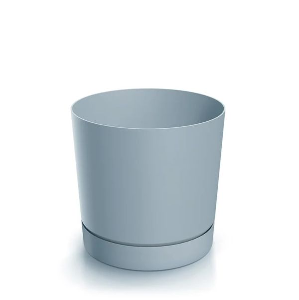 Горщик для квітів Prosperplast Tubo P 18 см. Світло-сірий