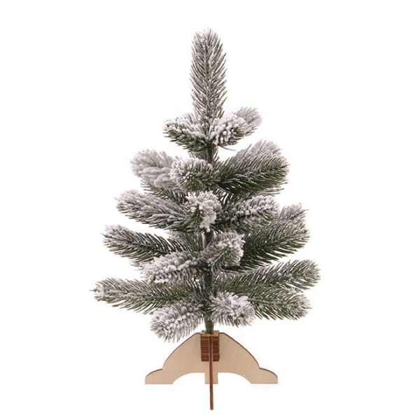 Елка литая заснеженная 40 см 