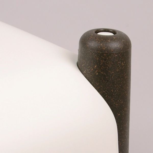 Горшок для цветов Lamela Frida квадратный на ножках 21 см. Белый