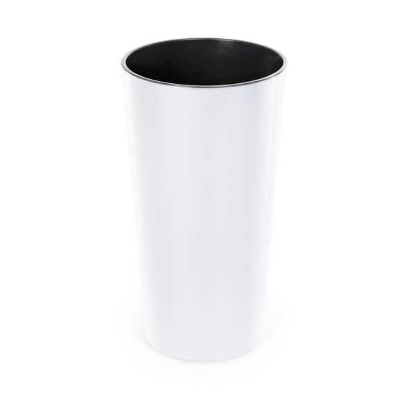 Горщик для квітів Lamela Lilia 40 см. глянець Білий