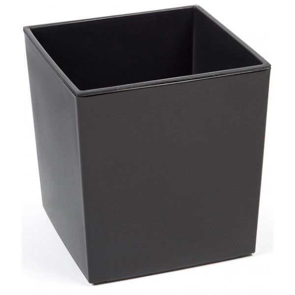 Горщик для квітів Lamela Juka 30 см. глянець Антрацит