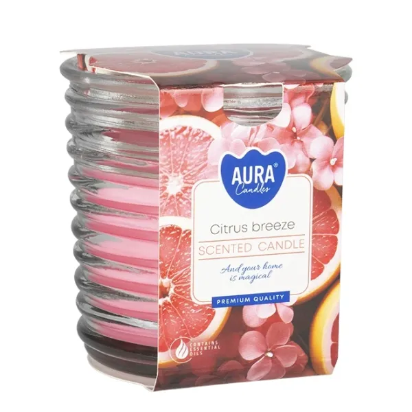 Свічка ароматична Bispol Цитрусовий бриз 27692