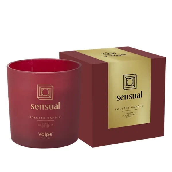 Свічка ароматична з двома гнітами Bispol Sensual 27688