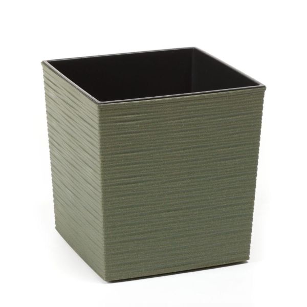 Горщик для квітів Lamela Juka Dluto ECO 19 см. Зелений лісовий