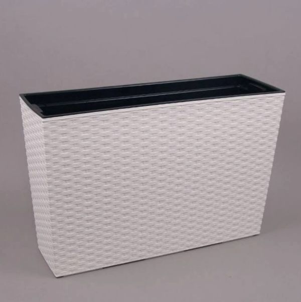 Горщик для квітів Lamela Werbena Rattan Кремовий