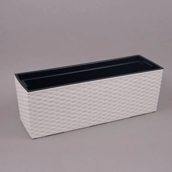 Горшок для цветов Lamela Begonia Rattan Кремовый