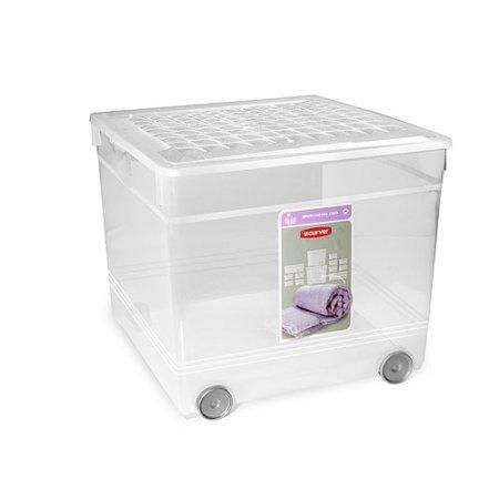 Скринька для зберігання 33л TEXTILE BOX на коліс.