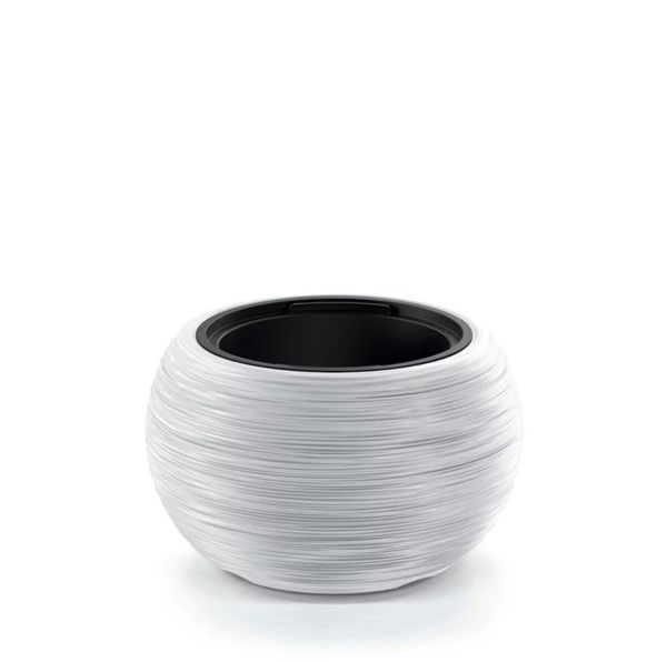 Горщик для квітів Prosperplast Furu Bowl 40 см. Білий