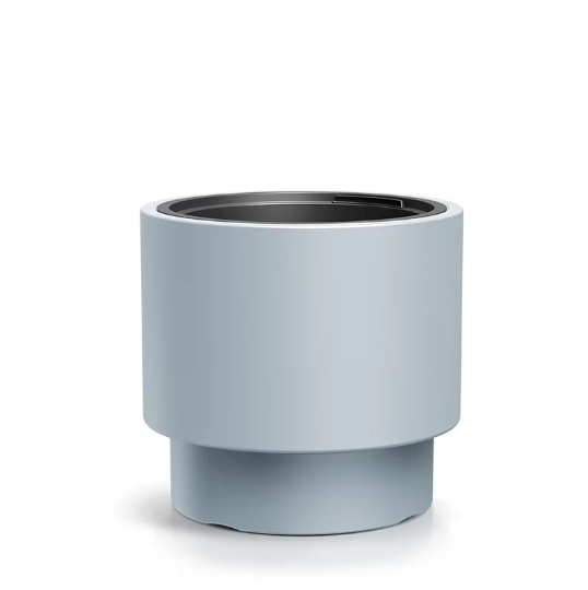 Горщик для квітів Heos 40х37 см Світло-сірий