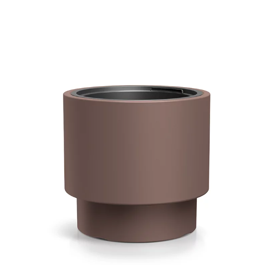 Горщик для квітів Heos 40х37 см Марсаловий