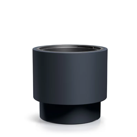 Горщик для квітів Heos 40х37 см Антрацит