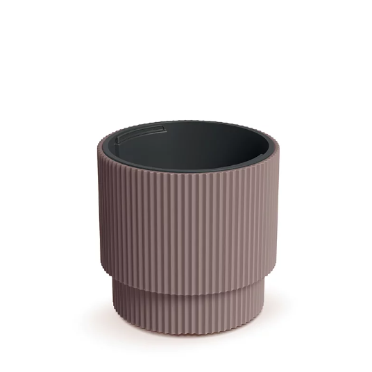 Горщик для квітів Prosperplast Milly 40см. Марсаловий