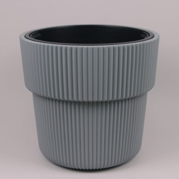 Горщик для квітів Prosperplast Milly 30см. Світло-сірий