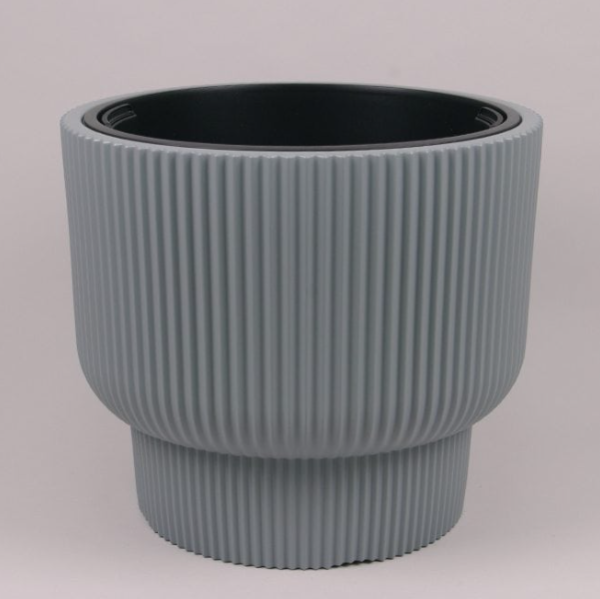 Горщик для квітів Prosperplast Milly 40см. Світло-сірий