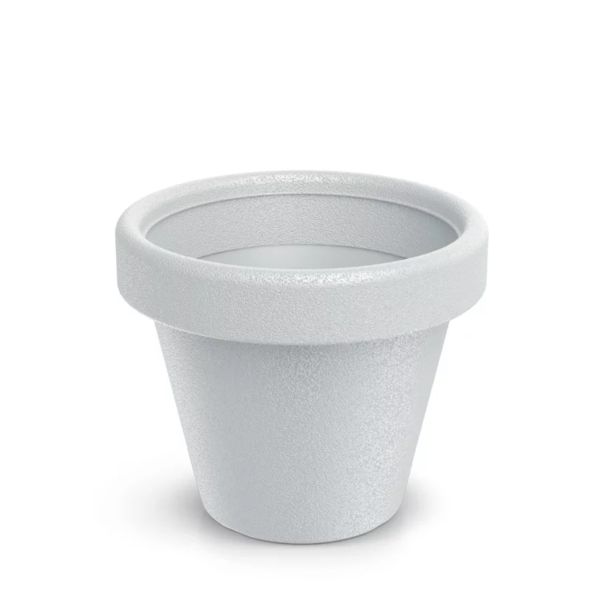 Горщик для квітів садовий Prosperplast Origina 24 см. Білий
