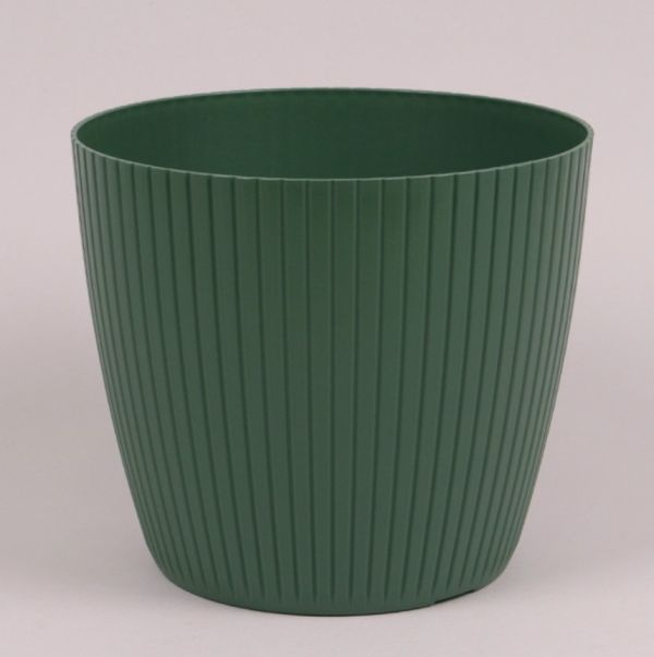 Горшок для цветов Prosperplast Lamia 20 см. Зеленый