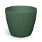 Горшок для цветов Prosperplast Lamia 34 см. Зеленый