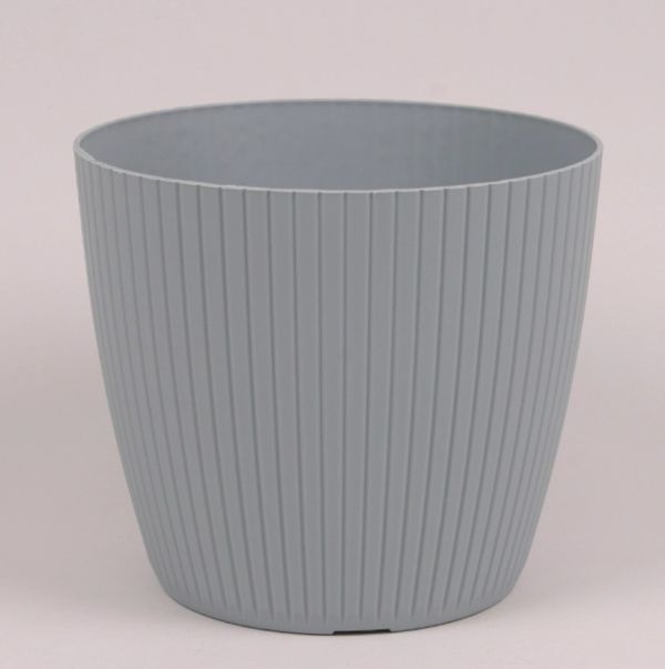 Горшок для цветов Prosperplast Lamia 30 см. Светло-серый