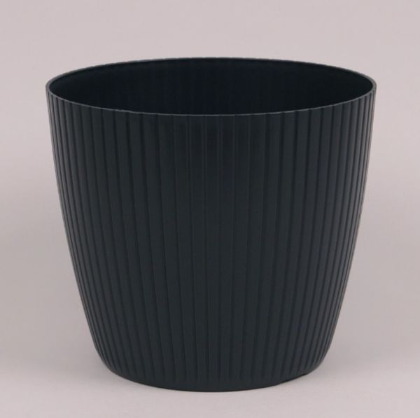 Горщик для квітів Prosperplast Lamia 14 см. Антрацит