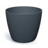 Горщик для квітів Prosperplast Lamia 20 см. Антрацит