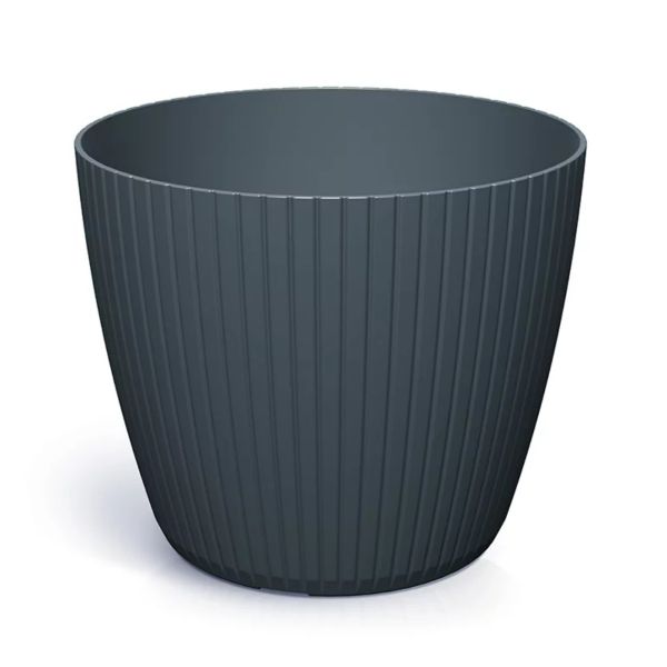 Горшок для цветов Prosperplast Lamia 40 см. Антрацит