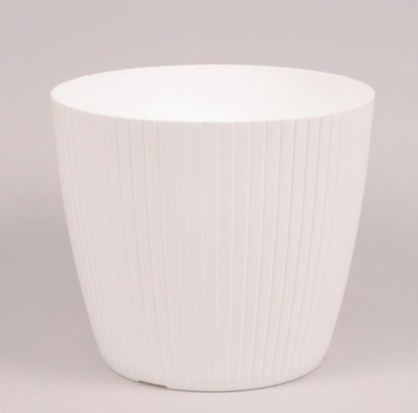 Горщик для квітів Prosperplast Lamia 20 см. Білий
