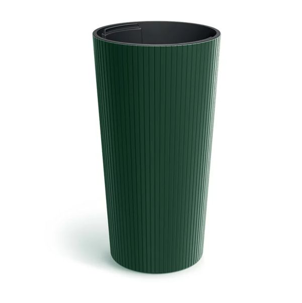 Горщик для квітів Prosperplast Lamia Slim 30см. Зелений