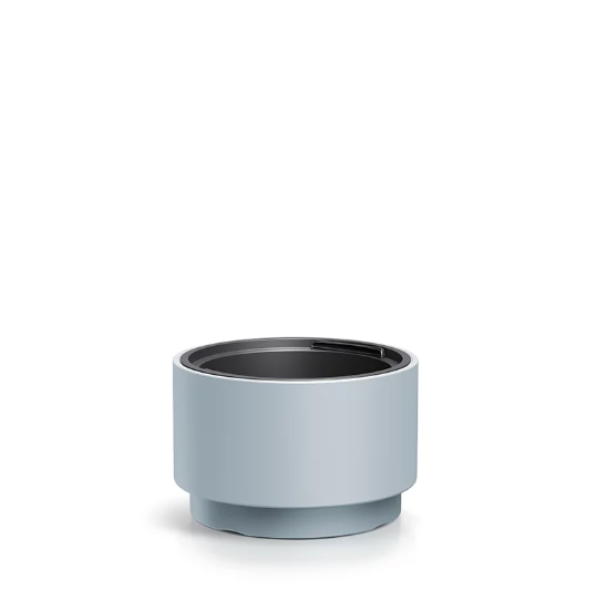 Горщик для квітів Heos 30х19 см Світло-сірий 