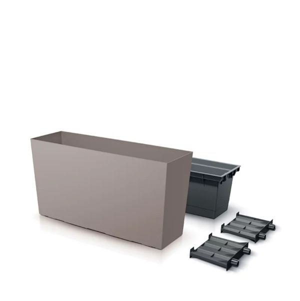 Горшок для цветов Prosperplast террасовый Urbi Case Middle 80см Мокка