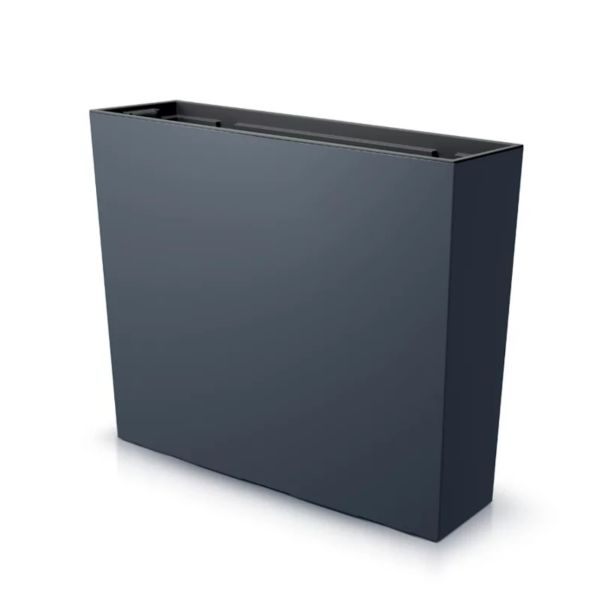 Горщик для квітів Prosperplast терасовий Urbi Case Tower 80см Антрацит