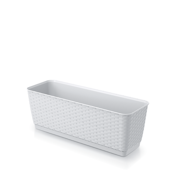 Балконний ящик Ratolla P 50см Білий