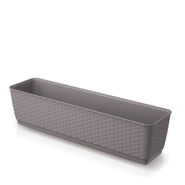 Балконний ящик Ratolla P 60см Мокка