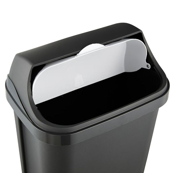Мусорный контейнер Keeeper "ROLLTOP" 10л графит