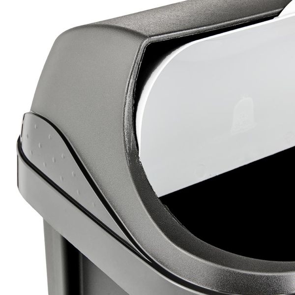 Мусорный контейнер Keeeper "ROLLTOP" 25л грфит