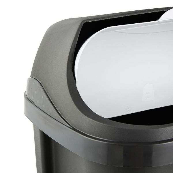 Мусорный контейнер Keeeper "ROLLTOP" 50л графит